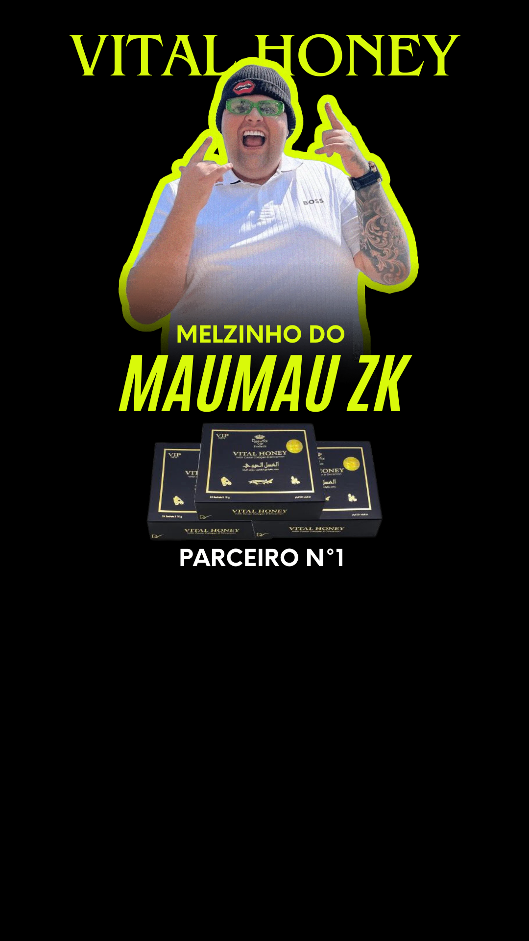 Parceria Melzinho do Amor com Maumau ZK